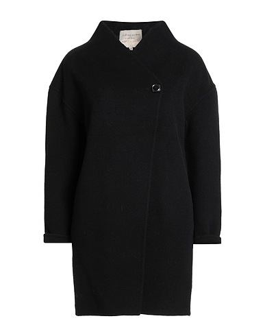ALESSIA SANTI Coat Black 100% Wool