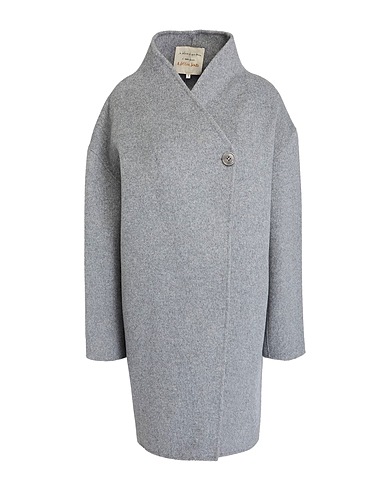 ALESSIA SANTI Coat Grey 100% Wool