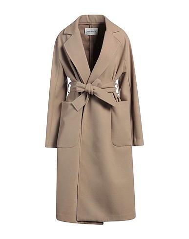 HINNOMINATE Cappotto Beige 85% Poliestere, 12% Viscosa, 3% Elastan