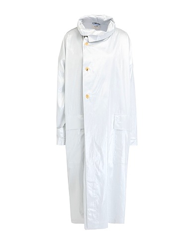 ALYSI Full-length jacket Light grey 77% Viscose, 23% Polyester