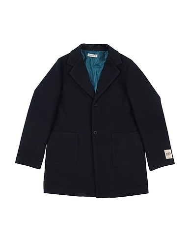 MANUEL RITZ Coat Midnight blue 100% Polyester
