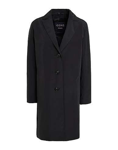 CINZIA ROCCA Pardessus ICONS Noir 70% Polyester, 30% Polyamide