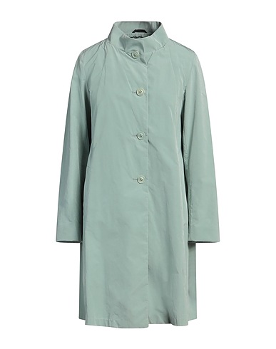 CINZIA ROCCA Full-length jacket ICONS Light green 70% Polyester, 30% Polyamide
