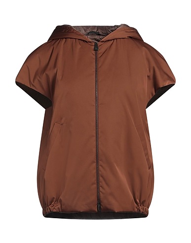 CINZIA ROCCA Piumino Marrone 100% Poliestere
