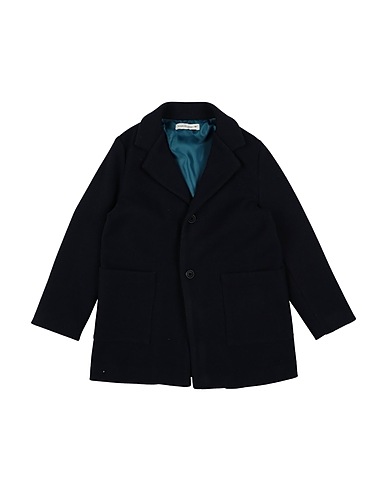 MANUEL RITZ Manteau long Bleu nuit 100% Polyester