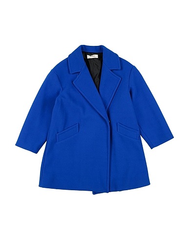 VICOLO Coat GIRL Bright blue 100% Polyester