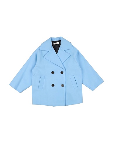 VICOLO Cappotto GIRL Celeste 100% Poliestere