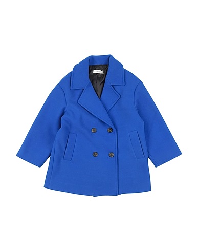 VICOLO Coat GIRL Bright blue 100% Polyester