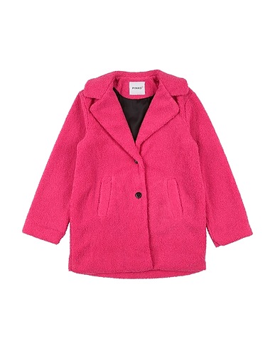 PINKO UP Teddy Coat Fucsia 75% Poliestere, 25% Lana