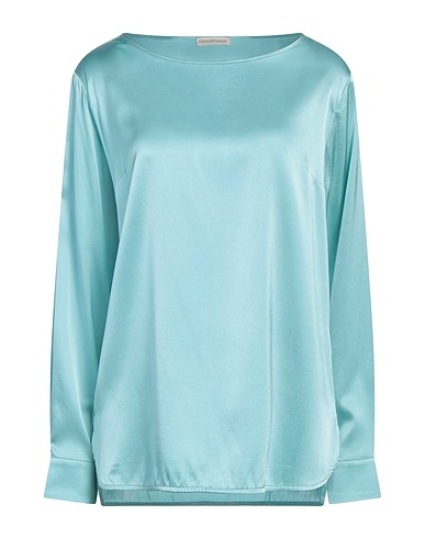CAMICETTASNOB Top Light blue 94% Silk, 6% Elastane