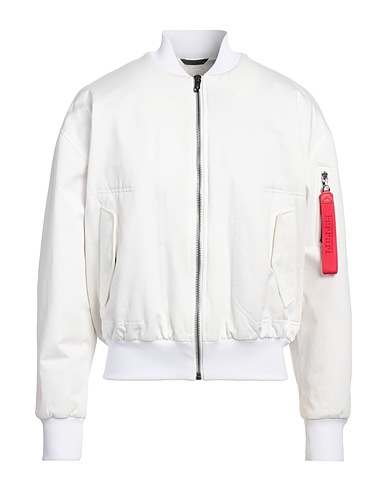 FERRARI Bomber White 100% Cotton