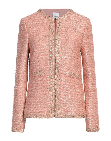 ST. JOHN Jacket Antique rose 38% Polyester, 26% Wool, 20% Rayon, 8% Polyamide, 8% Metallic Polyester