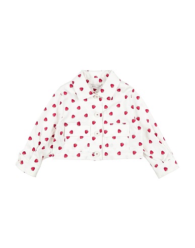 MONNALISA Giubbotto Bianco 96% Cotone, 4% Elastan