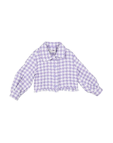 MONNALISA Jacke Lila 49% Baumwolle, 18% Acryl, 16% Polyester, 13% Polyamid, 4% Andere Fasern