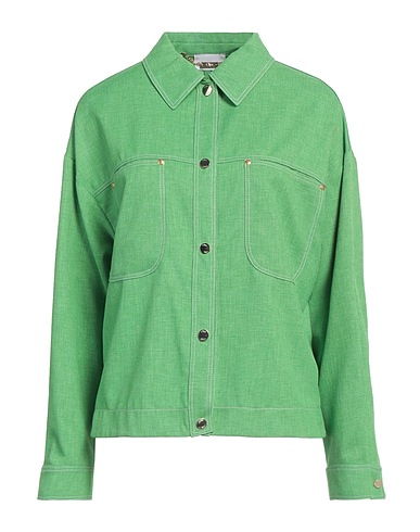 CLIPS MORE Jacket Green 100% Polyester