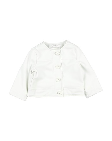 MONNALISA Jacket Off white 100% Polyester