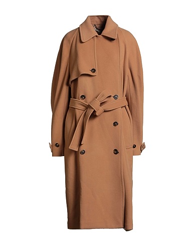 STELLA McCARTNEY Coat Camel 100% Wool