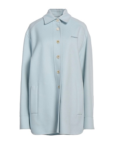 MARNI Solid colour shirts & blouses Sky blue 90% Virgin Wool, 7% Cashmere, 3% Polyamide
