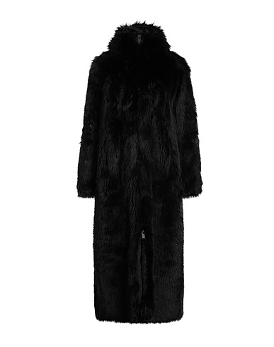 HERON PRESTON Kunstpelz Schwarz 85% Acryl, 15% Polyester