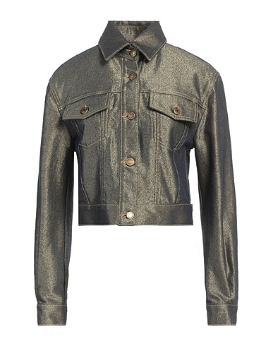 MOSCHINO Джинсовая куртка COUTURE 69% Хлопок, 20% Вискоза, 11% Металлическое волокно