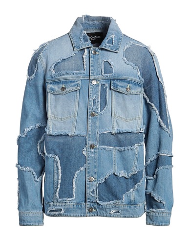 DONDUP Denim jacket Blue 100% Cotton