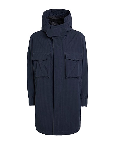 DONDUP モッズコート ネイビー ポリエステル 100%