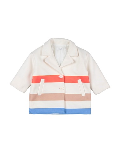 U+É Coat Off white 100% Polyester