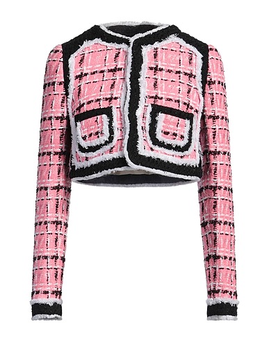 DSQUARED2 Jacket Pink 59% Cotton, 31% Polyester, 8% Viscose, 2% Acrylic