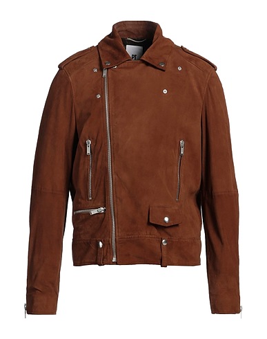 PT Torino Biker jacket Brown 100% Leather