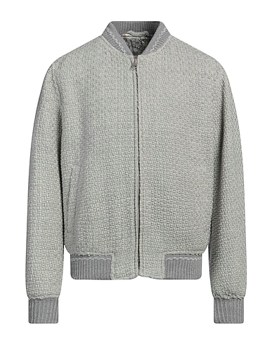 ETRO Bomber Grey 49% Wool, 49% Acrylic, 1% Polyamide, 1% Elastane