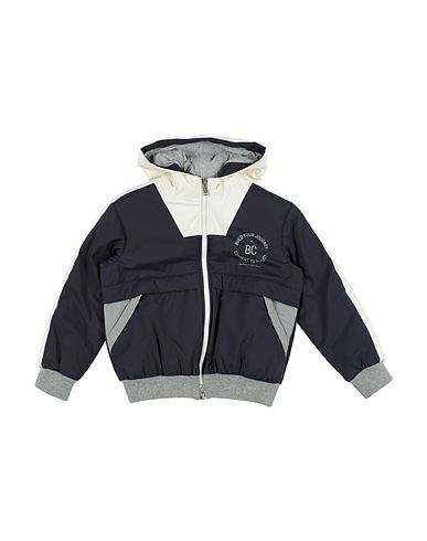 BRUNELLO CUCINELLI Piumino Blu notte 90% Nylon, 10% Poliuretano, Cotone, Lana Vergine, Cachemire