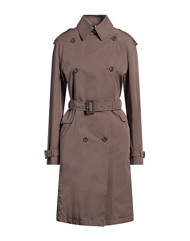 HERNO Shell jacket Brown 66% Cotton, 34% Polyamide
