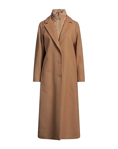 HERNO コート キャメル ウール 80% / ナイロン 20% / ポリウレタンコート / コットン