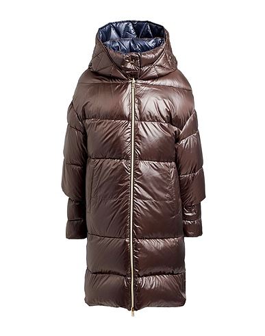 HERNO Steppjacke Dunkelbraun 100% Polyamid