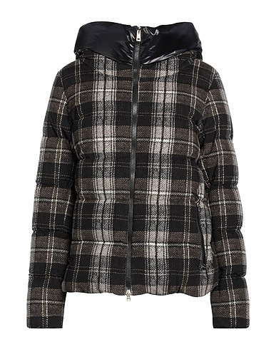 HERNO Steppjacke Schwarz 100% Baumwolle, Polyamid