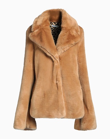 VIVETTA Teddy Coat Cammello 87% Modacrilico, 13% Poliestere