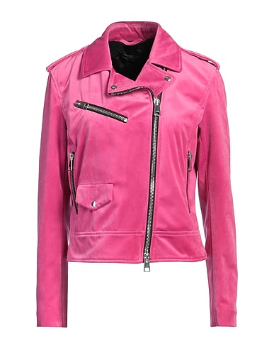 GIUSEPPE ZANOTTI Biker jacket Garnet 100% Polyester