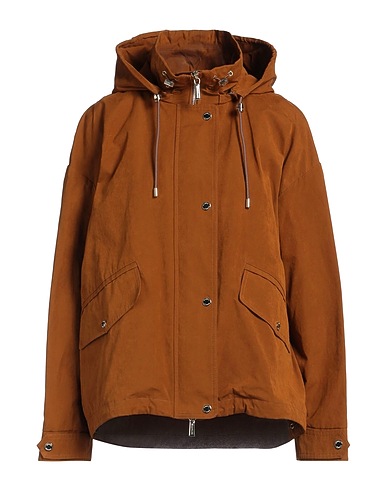 MOORER Jacket Brown 45% Cotton, 39% Polyester, 16% Polyamide