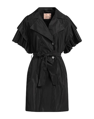 TWINSET Pardessus Noir 100% Polyester