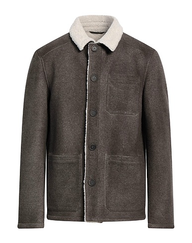 GMS-75 Teddy Coat Piombo 80% Lana, 20% Poliammide
