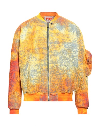 PDF Denim jacket Yellow 100% Polyester