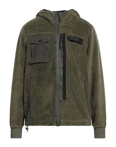 REPLAY Teddy Coat Military green 100% Polyester
