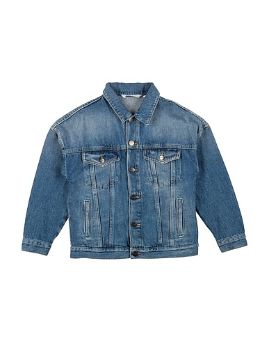 PALM ANGELS Denim jacket Blue 100% Cotton