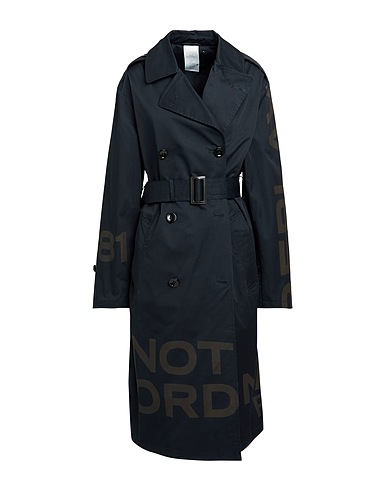 REPLAY Full-length jacket Midnight blue 100% Cotton