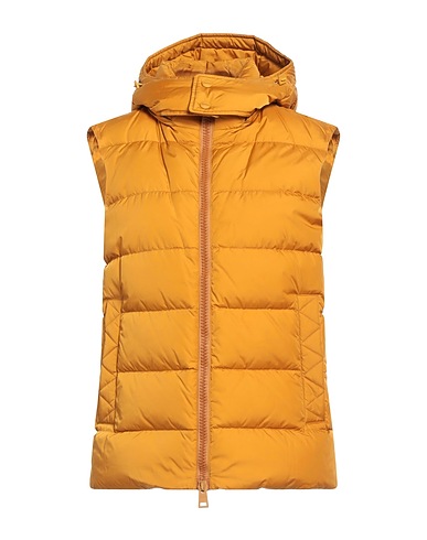 HERNO Gilet Mustard 100% Polyamide