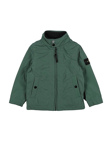 STONE ISLAND JUNIOR Jacket Green 100% Polyester