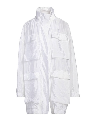 FABIANA FILIPPI Parka Bianco 55% Cotone, 45% Poliestere