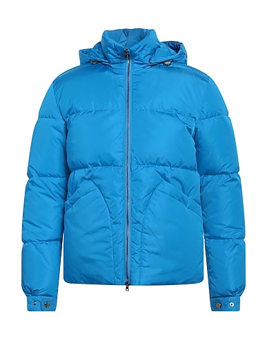 HERNO Shell jacket GLOBE Light blue 100% Polyamide