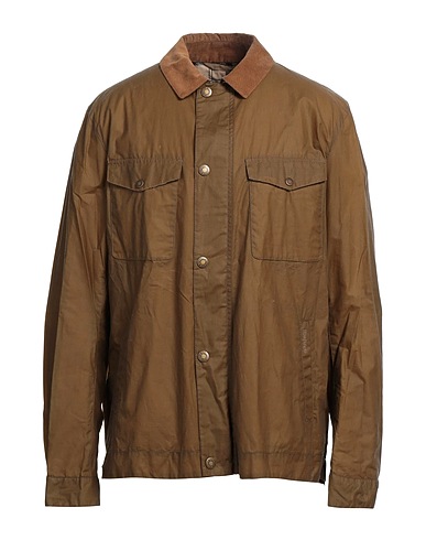 BARBOUR Jacket Military green 100% Cotton