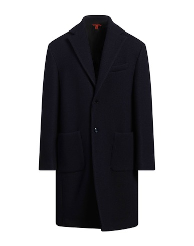 BARENA Coat Midnight blue 98% Virgin Wool, 2% Elastane